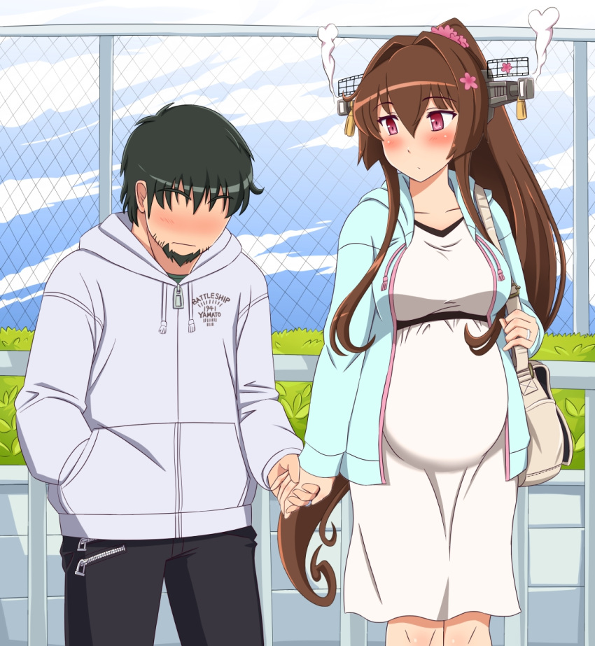 safebooru-artist-self-insert-beard-black-hair-blush-brown-hair-facial