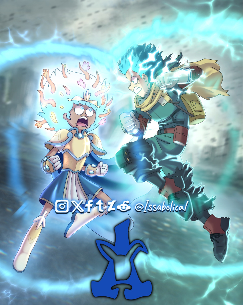 Safebooru - 1boy 1girl absurdres alternate form amphibia anne boonchuy ...