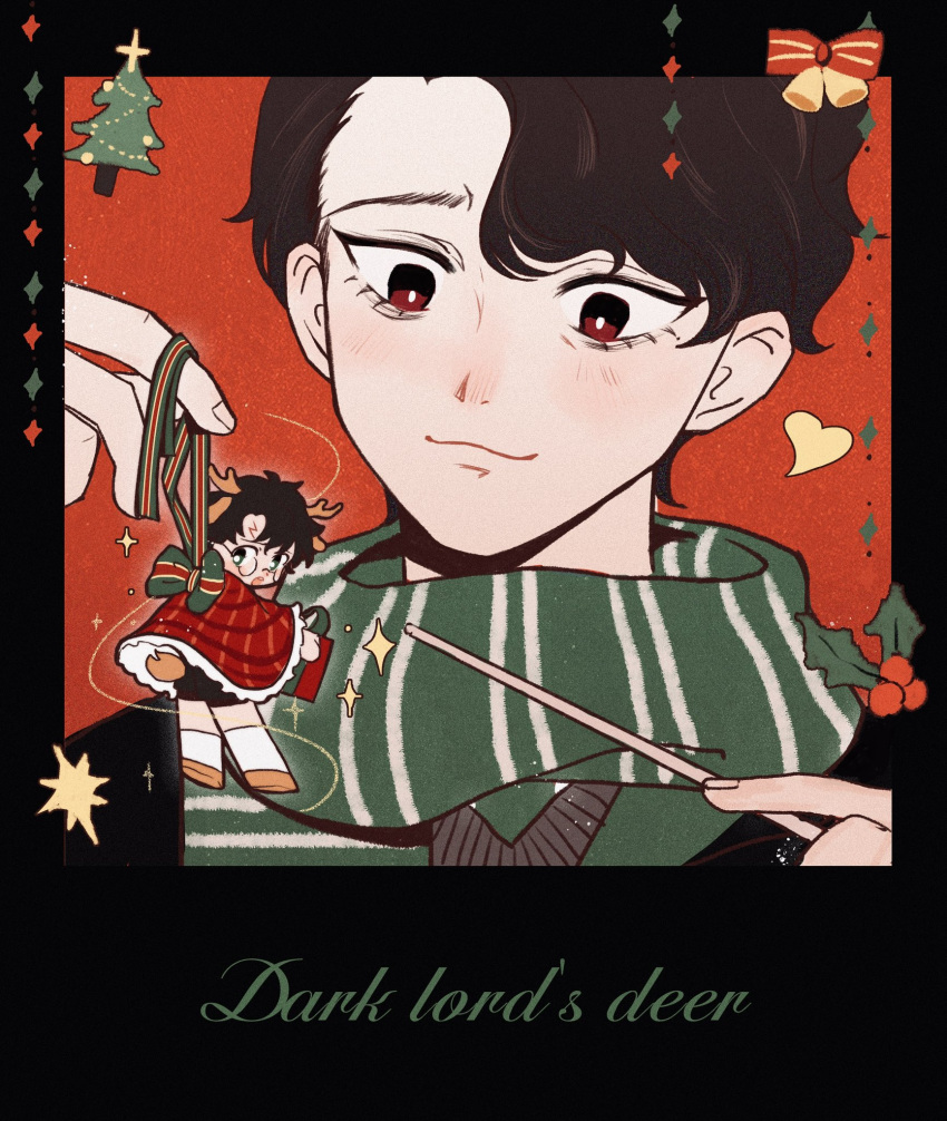Tom Riddle Chibi Drawing Safebooru - 1boy bakabakalii black hair chibi harry potter harry potter ...