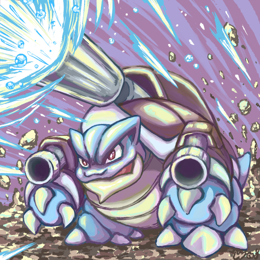 Safebooru - blastoise bright pupils brown eyes cannon claws commentary ...