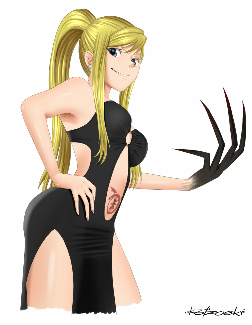 ...o-ring ponytail signature solo tattoo winry_rockbell.