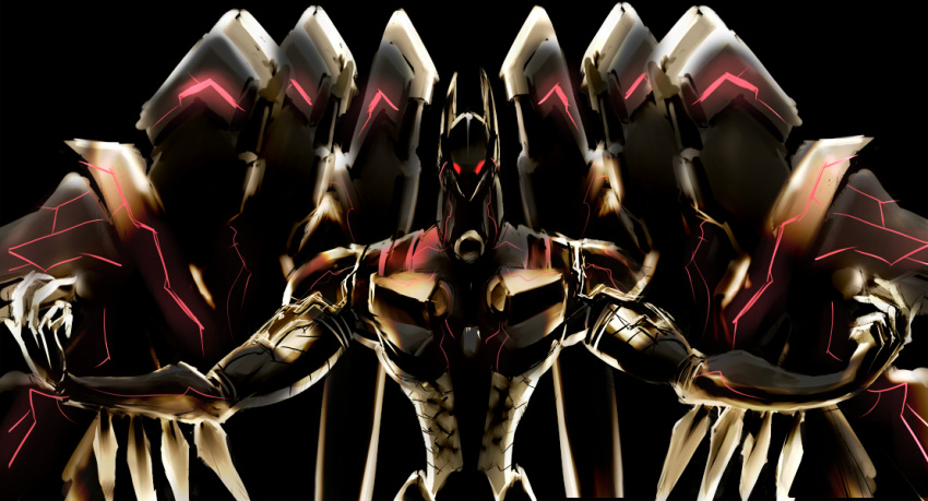 Safebooru - anubis (z.o.e) mecha seto simple background solo yagisaka ...