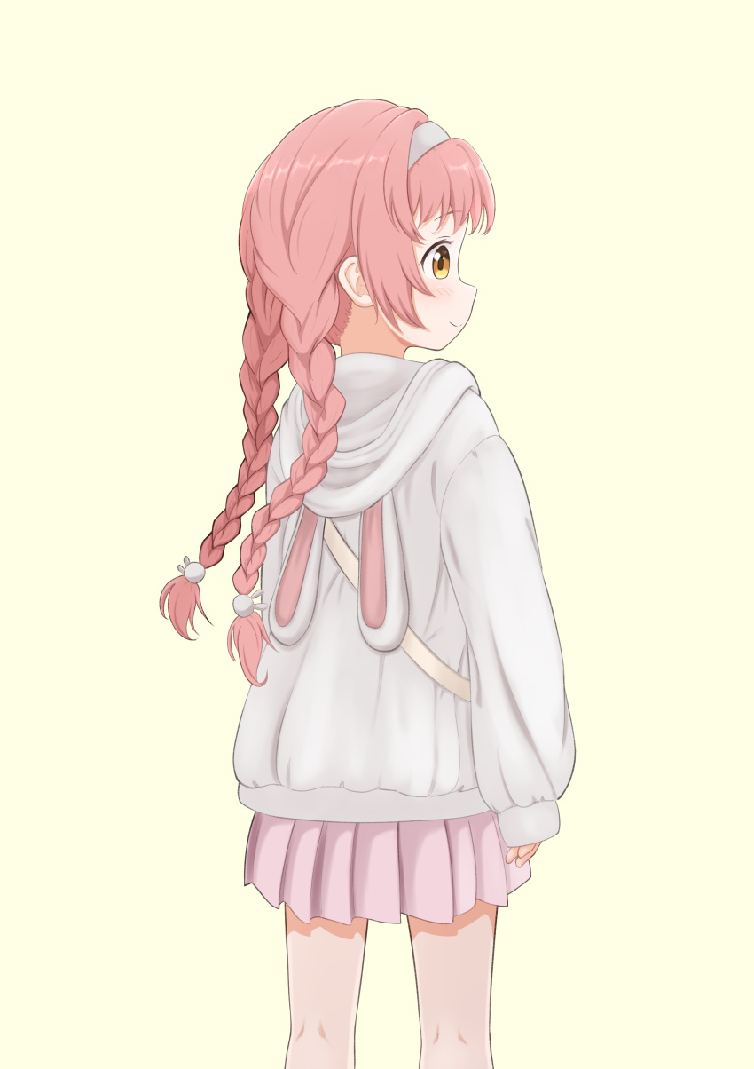 Safebooru - 1girl absurdres animal hood bad source braid closed mouth ...