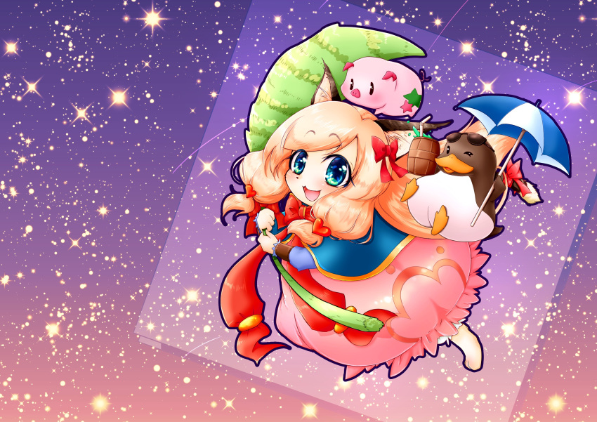 safebooru-1girl-animal-ears-barefoot-blue-capelet-blue-eyes-blue