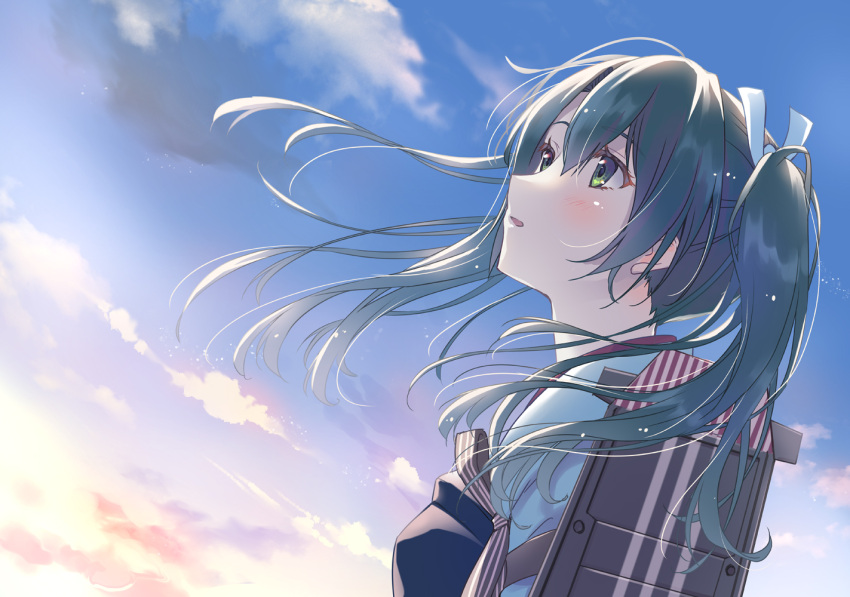 Safebooru 1girl Blue Sky Clouds Comiket 106 Commentary Request Day safebooru-1girl-blue-sky-clouds-comiket-106-commentary-request-day
