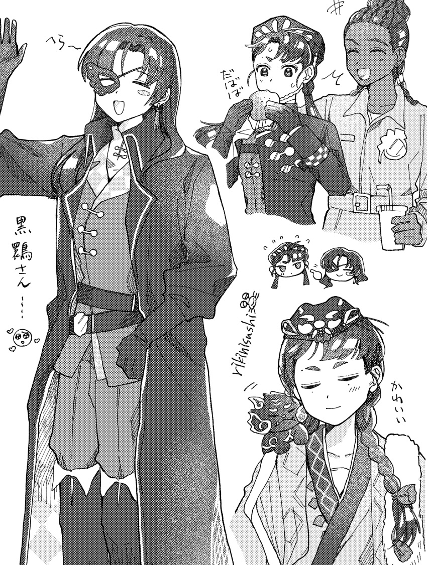 safebooru-3girls-absurdres-beret-black-ibis-reverse-1999-boots