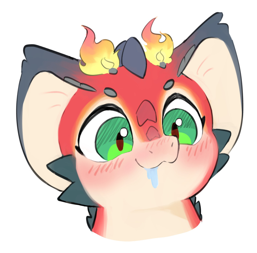 Safebooru - dragon drooling green eyes halvitty highres league of ...