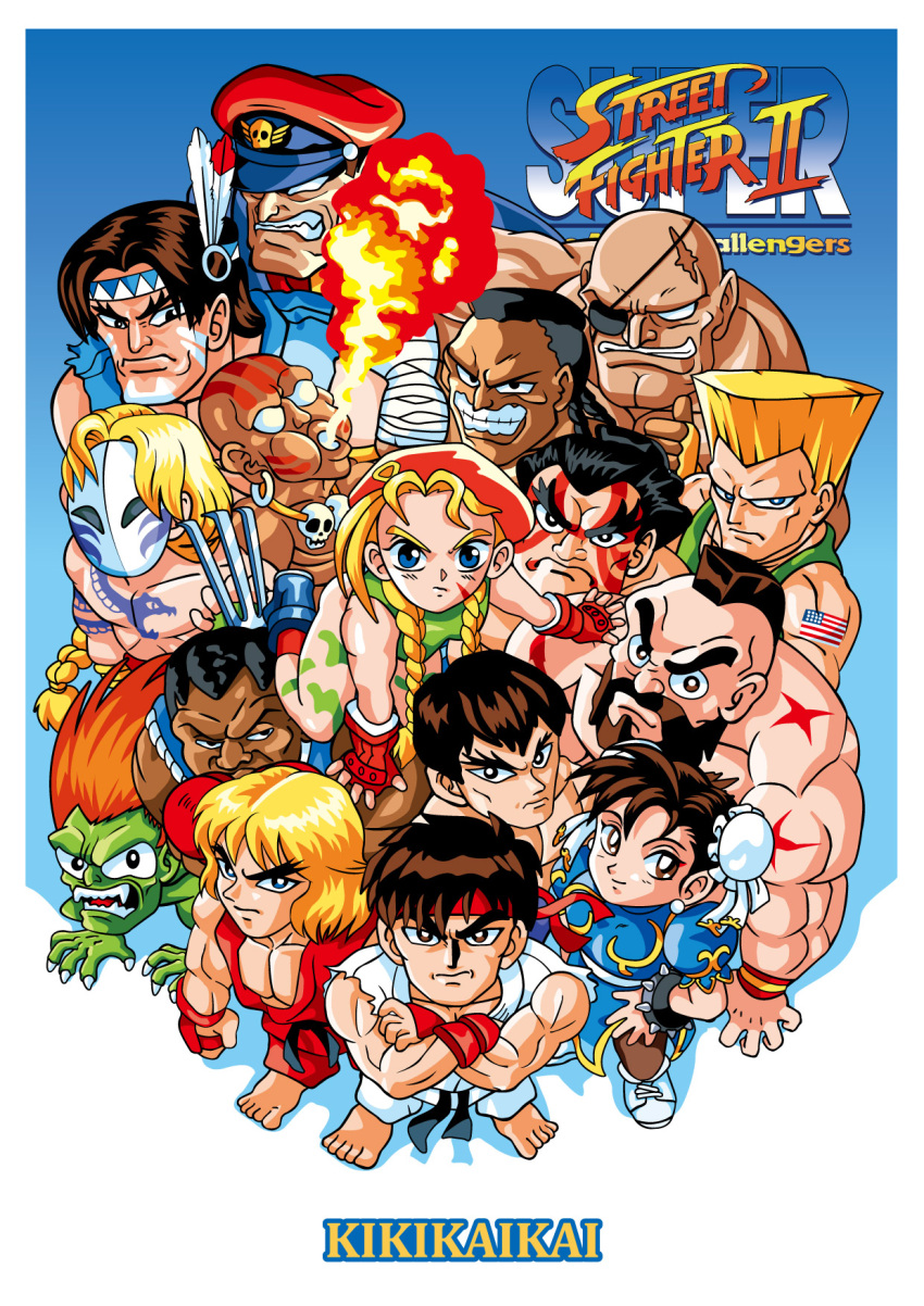 Safebooru - balrog (street fighter) barefoot beret blanka boots cammy ...