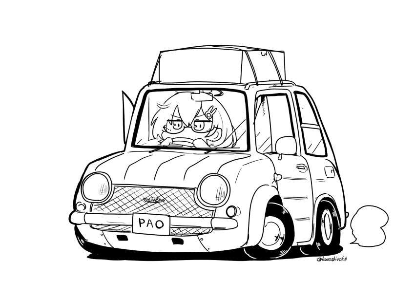 Safebooru - 1girl blue archive car chibi chibi only chihiro (blue ...