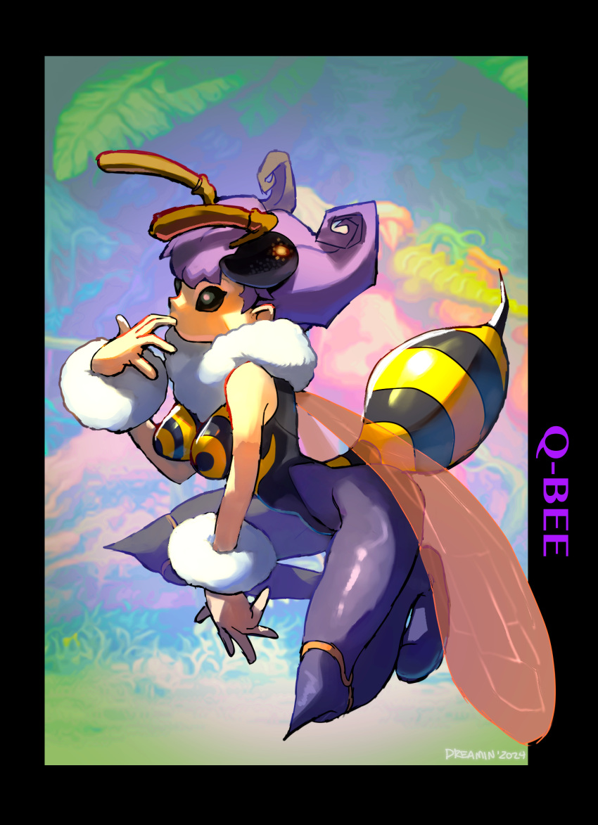 safebooru-1girl-2024-abdomen-tail-antennae-arthropod-girl-artist-name