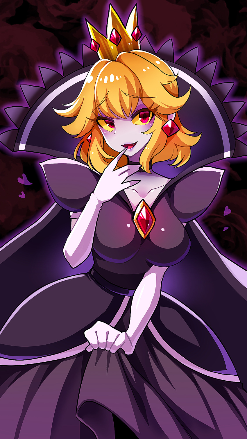 ...gloves heart high_collar highres jewelry paper_mario:the_thousand_year_d...