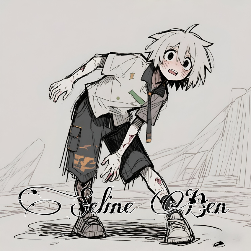 Safebooru - absurdres artist name highres horror (theme) non-web source ...