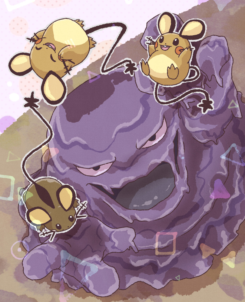 Safebooru - :o absurdres dedenne from above highres juggling kotobukkii ...