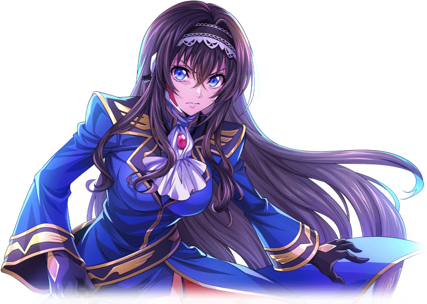 Mittens Code Geass Safebooru - 1girl black gloves black hair blue eyes breasts closed ...