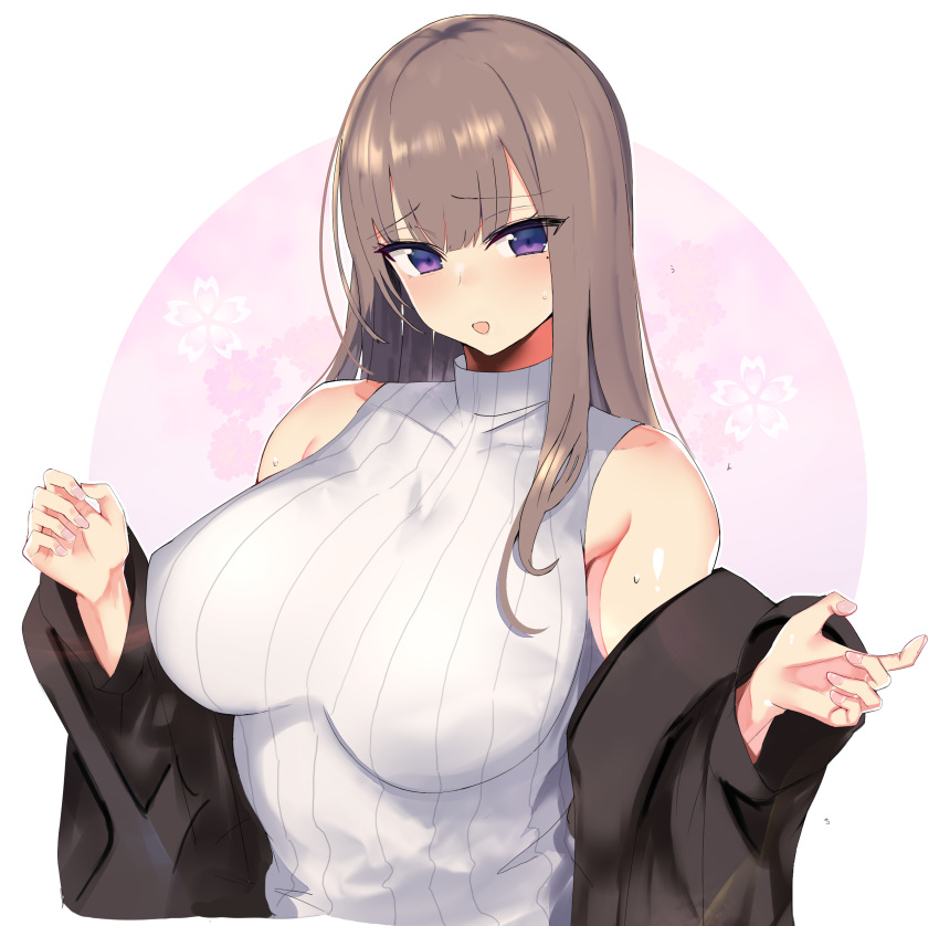 1girl absurdres bare_shoulders blush breasts covered_nipples fafas68 highre...