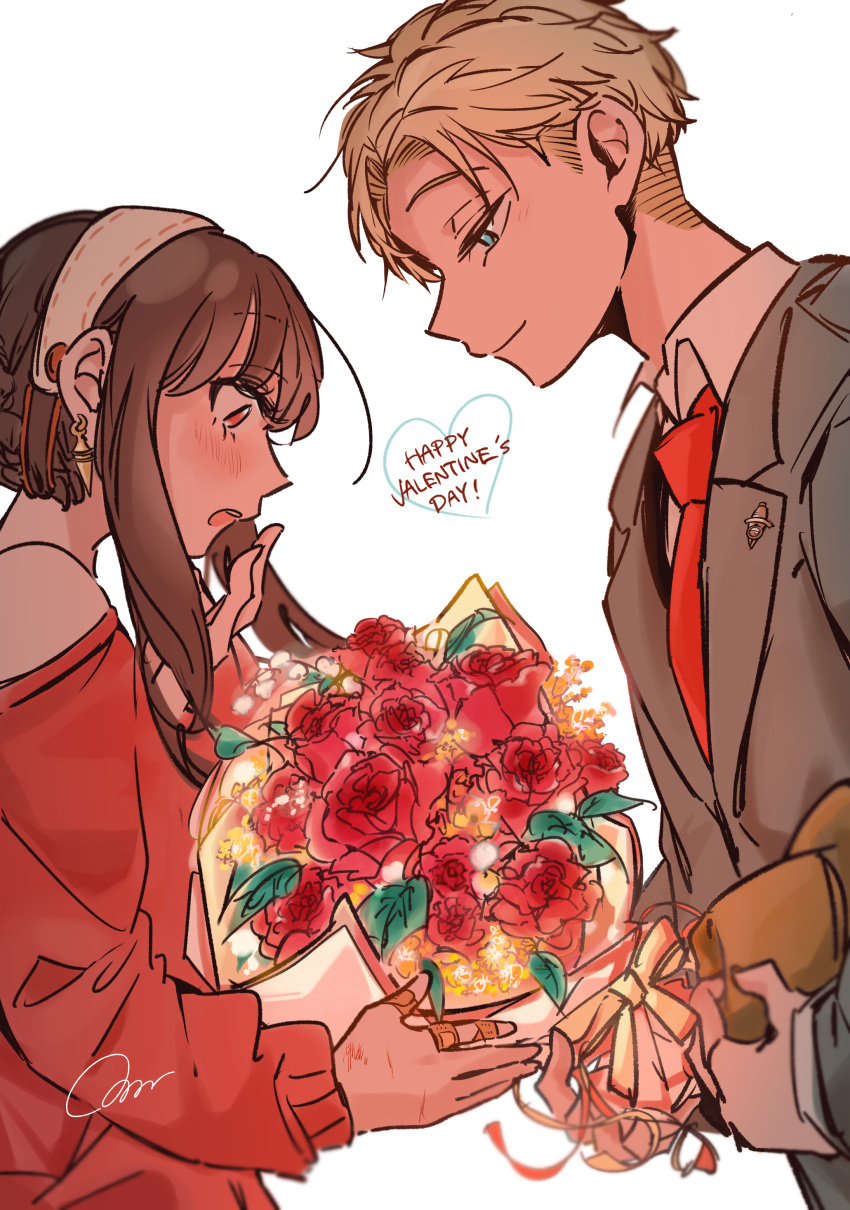 Safebooru - 1boy 1girl :o absurdres bandaid bandaid on finger bandaid ...