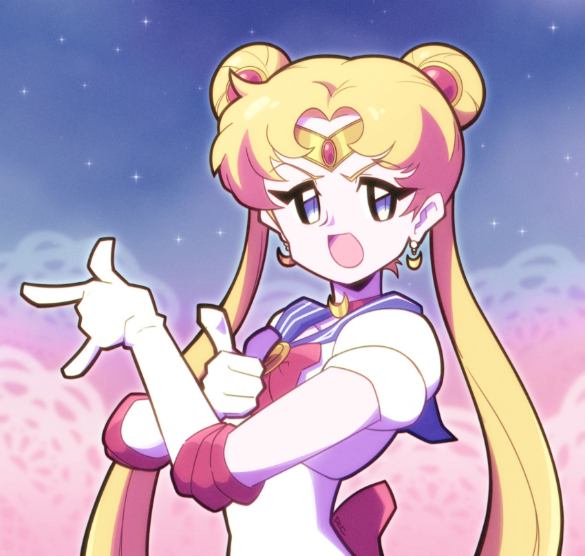 Safebooru 1girl M Artsy Rc Bishoujo Senshi Sailor Moon Blonde Hair Bow Bowtie Choker 