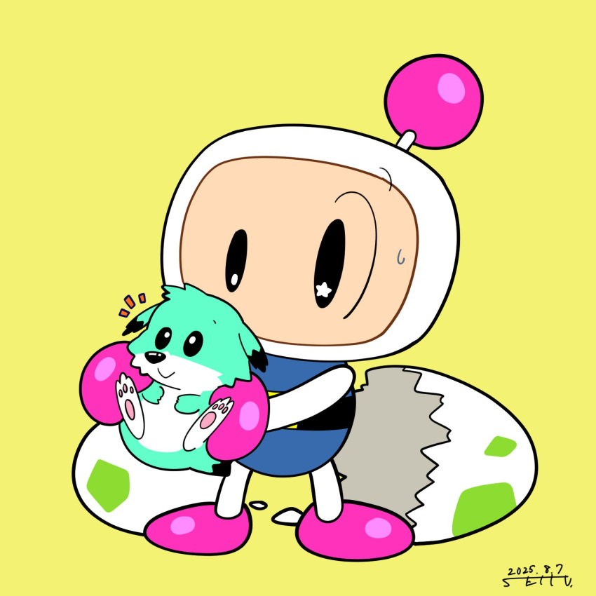 Safebooru - + + 0322inuyama 2025 antennae baby bomberman commentary ...