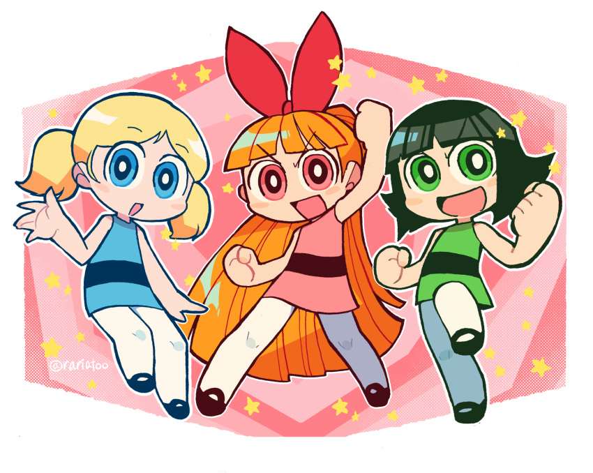 bubbles(ppg) buttercup(ppg) commentary dress english_commentary green_dress...
