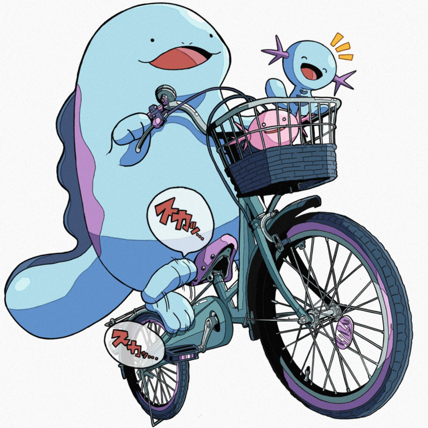 Safebooru - 3others alternate color bicycle commentary request ...