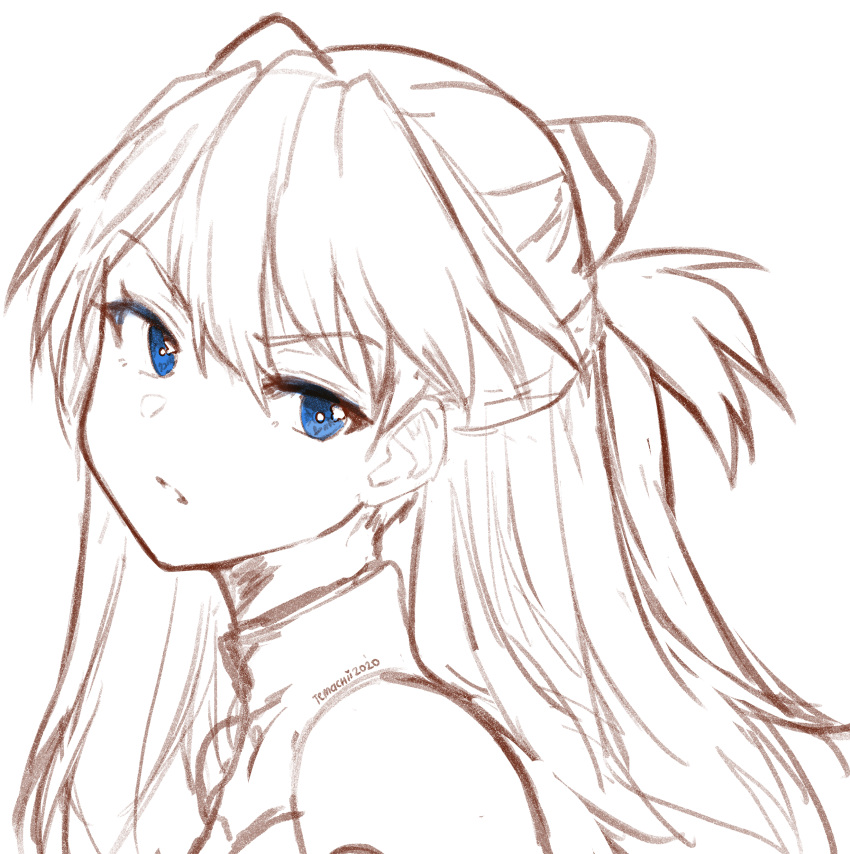 Евангелион аска рисунок