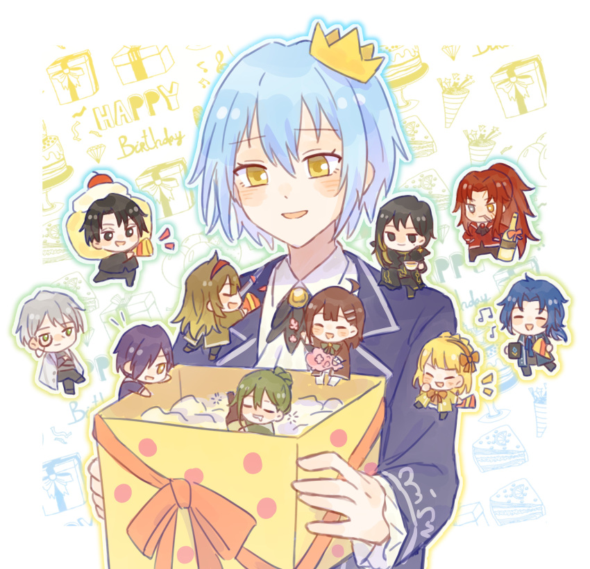 Chibi Roland Project Moon Safebooru - 5boys 6+girls absurdres ahoge angela (project moon) ascot ...