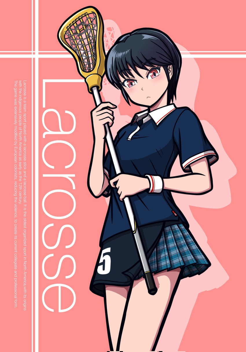 Safebooru - 1girl afterimage black hair blue shirt blue skirt corrupted ...
