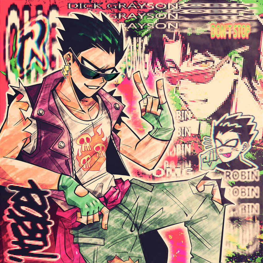 safebooru-1boy-black-hair-dc-comics-dick-grayson-english-text-eye