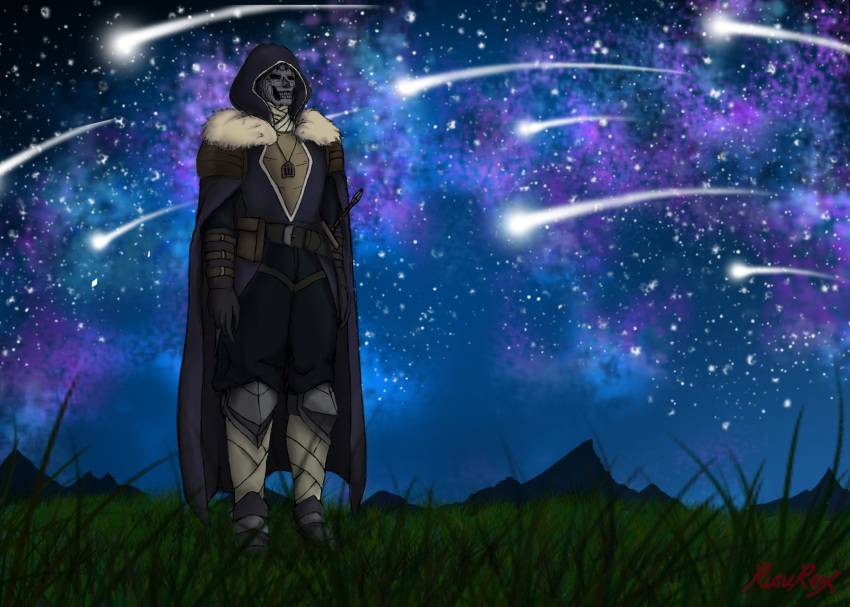 Safebooru - fantasy galaxy highres non-web source nozomanu fushi no