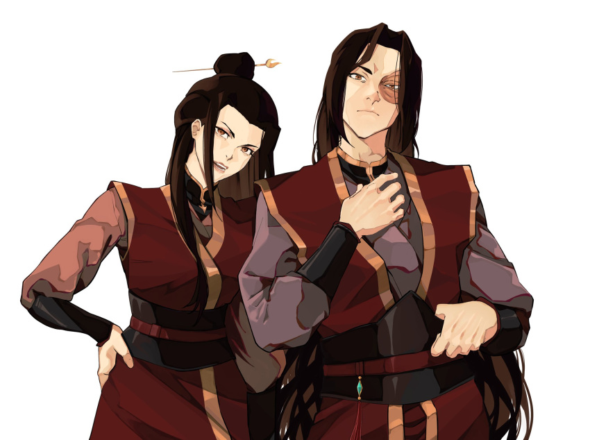 Safebooru - 1boy 1girl avatar legends azula black hair brother and ...