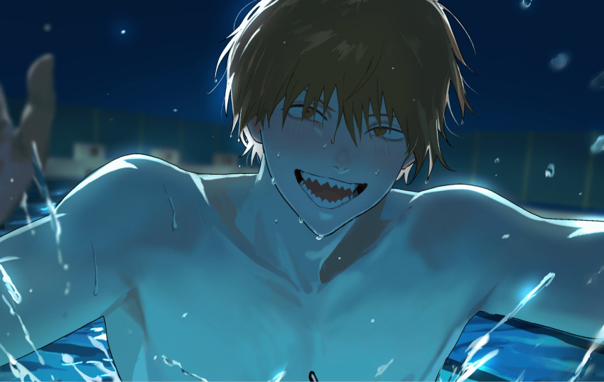 Safebooru - 1boy blonde hair chainsaw man denji (chainsaw man ...