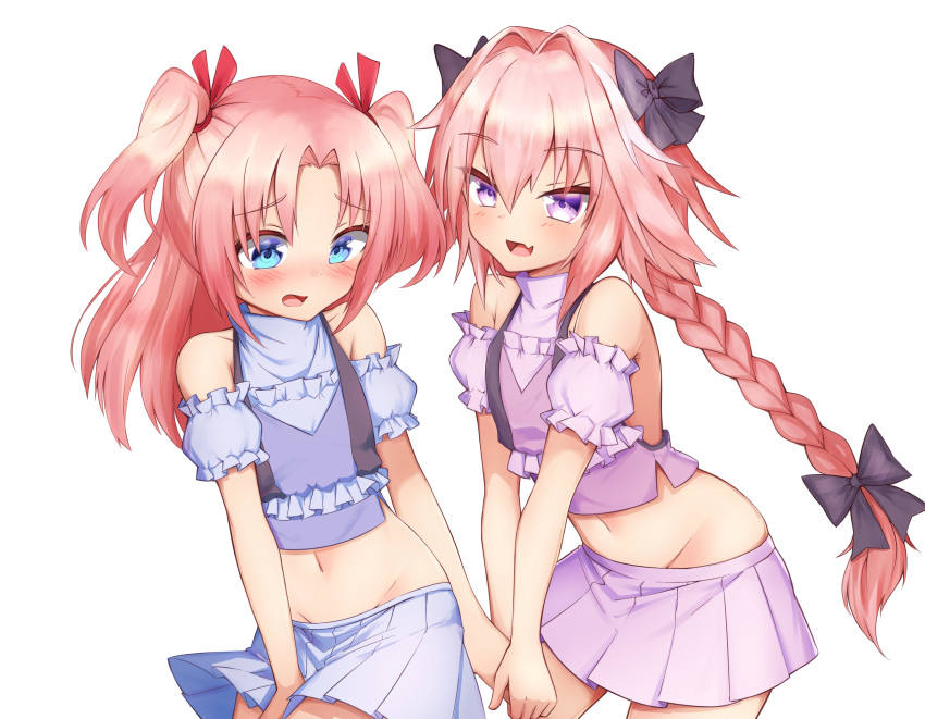 2boys :d absurdres arikawa_hime astolfo