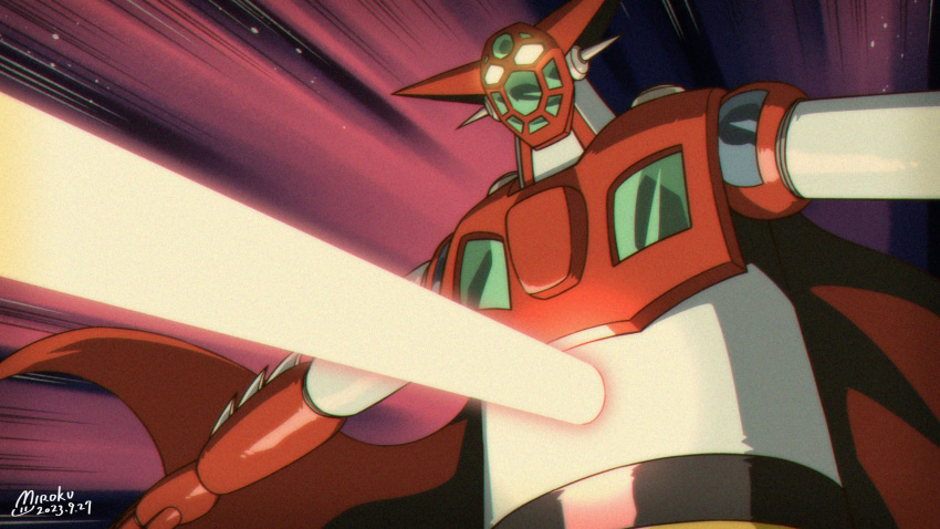 Safebooru - arm blade armor cape energy beam getter-1 getter beam ...