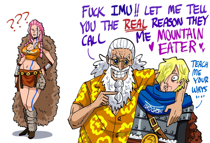 Safebooru 1girl giantess long hair multiple boys nosebleed one piece