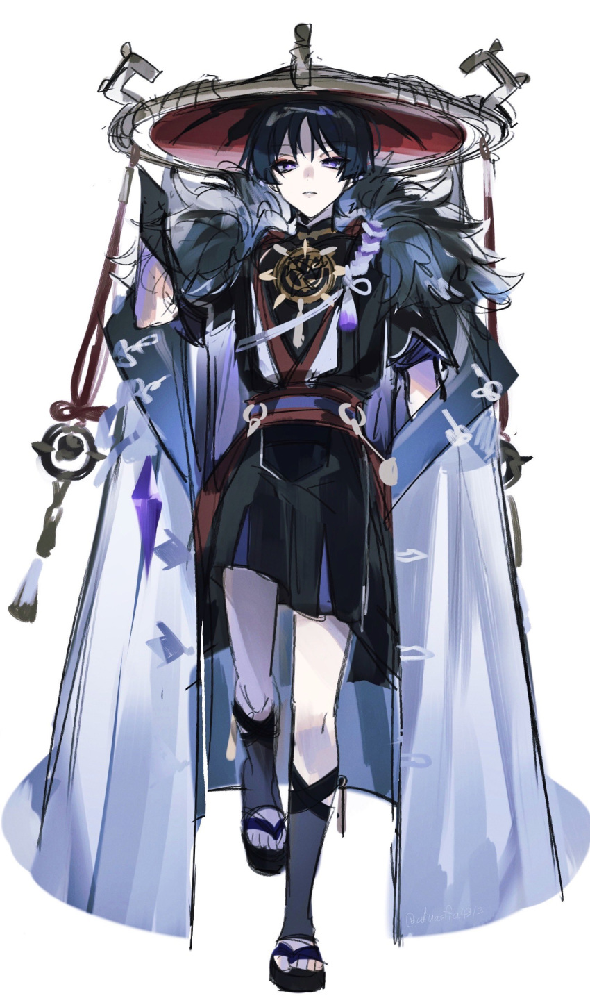 Safebooru - 1boy absurdres akuasfia4313 arm at side bishounen black ...
