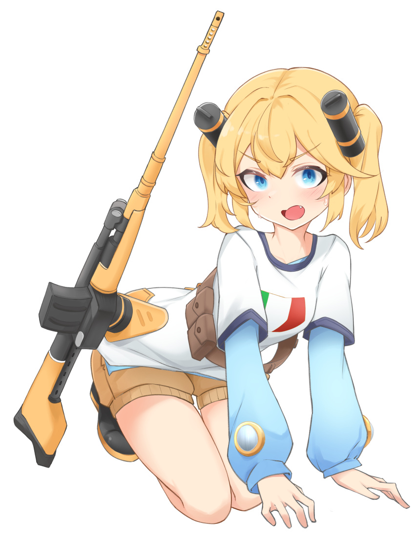 Tank Personification Safebooru - 1girl absurdres daebom ground vehicle gun highres italian ...