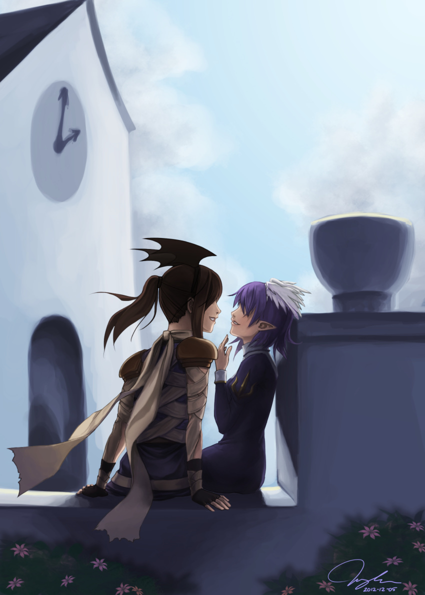 Safebooru - 2girls analog clock armor assassin (ragnarok online ...