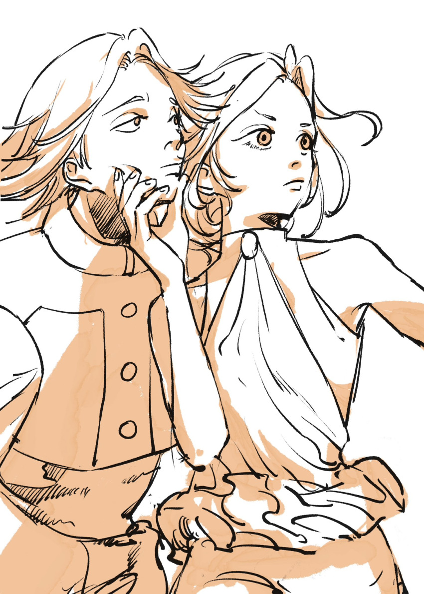 Safebooru 1boy 1girl almostghost highres hunter x hunter lynch