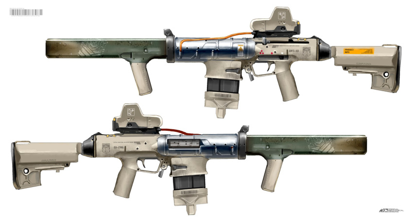 Safebooru - assault rifle asterozoa bad gun anatomy barcode cursed m4a1 ...