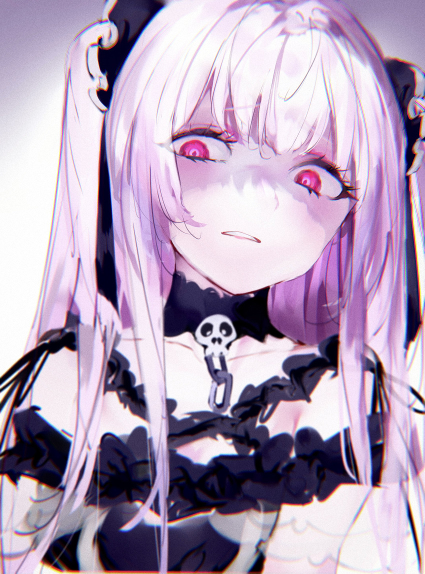 Safebooru - 1girl absurdres chain disgust highres hololive long hair ...