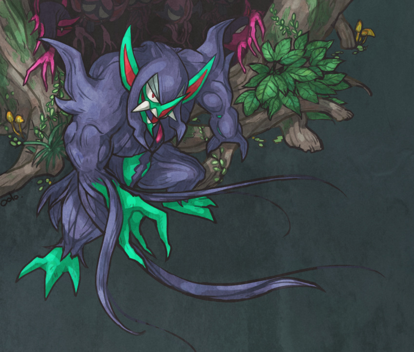 Morgrem Evolution Tree Safebooru - commentary request evolutionary line fangs grimmsnarl ...