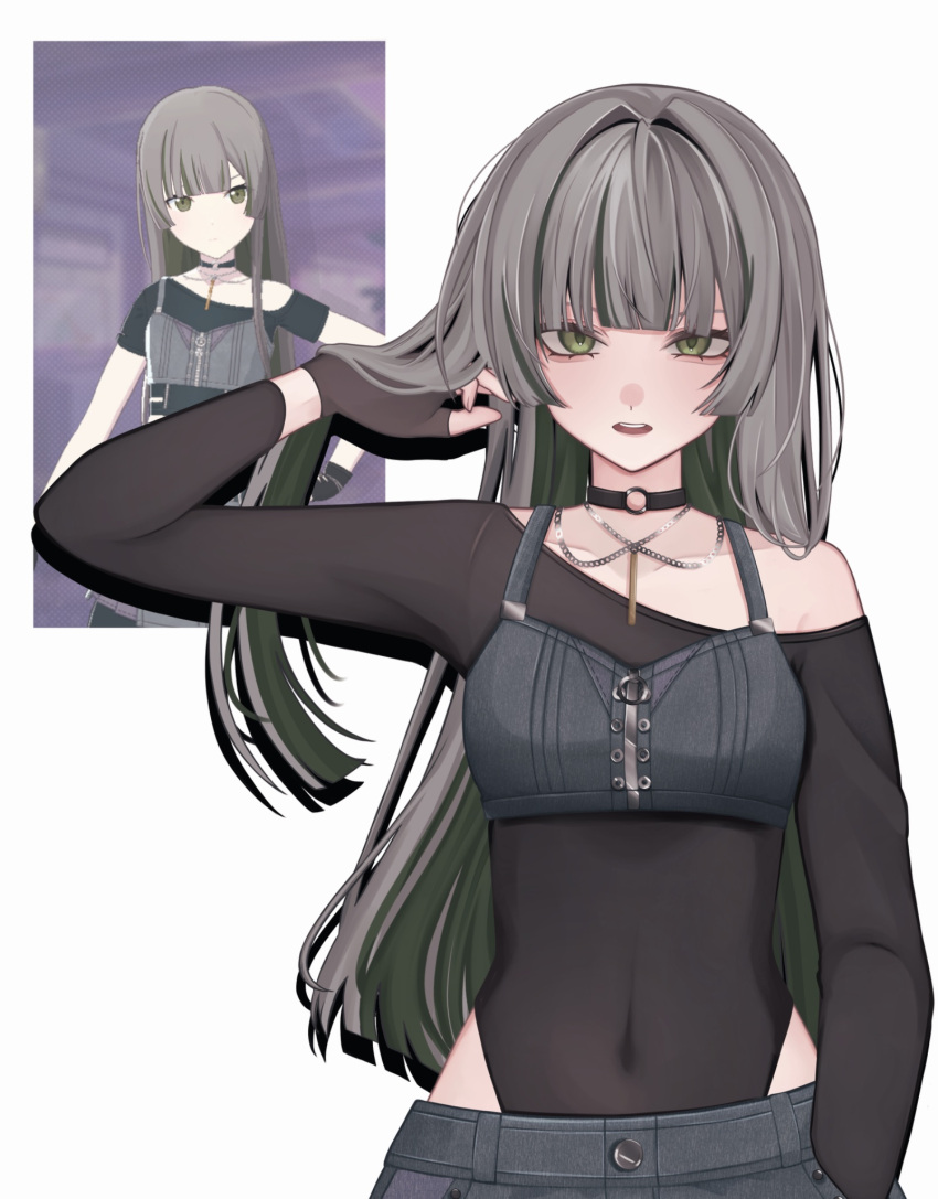 Safebooru - 1girl aegyo sal alternate costume alternate hair length ...