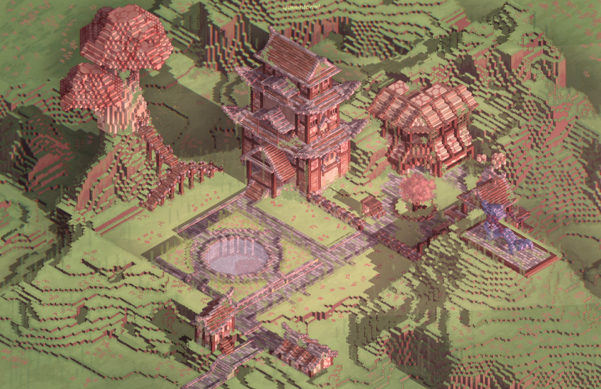 Safebooru - absurdly detailed composition absurdres architecture block ...