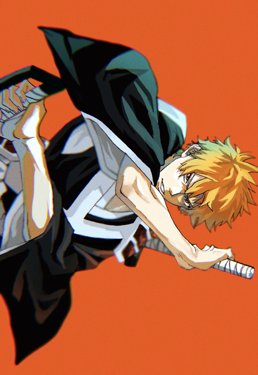 Safebooru - 1boy bleach clenched teeth fighting stance furrowed brow ...