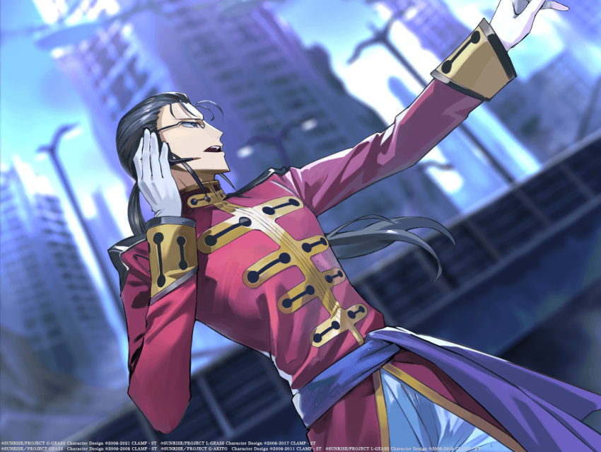 Safebooru - 1boy artist request black eyes black hair city code geass ...