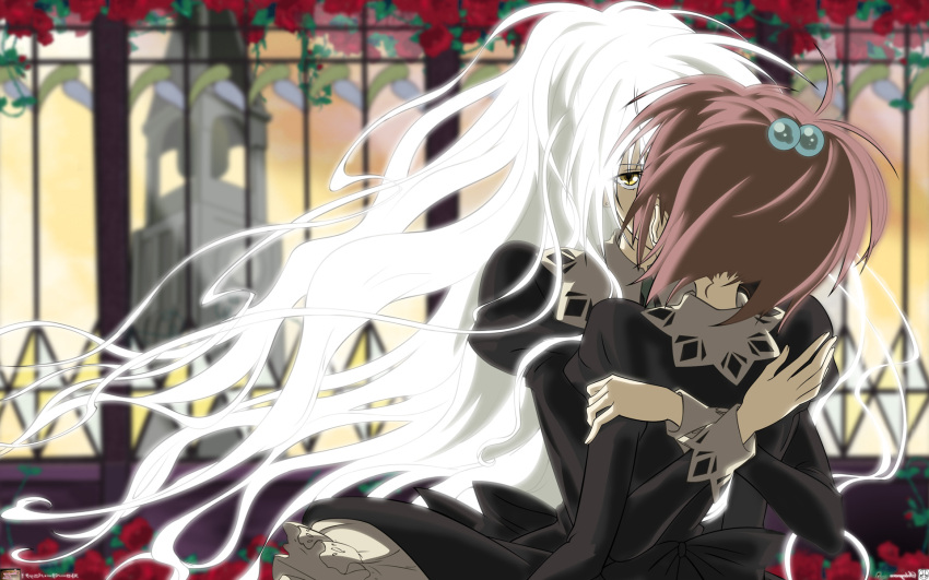 Strawberry Panic Shizuma And Nagisa Kiss