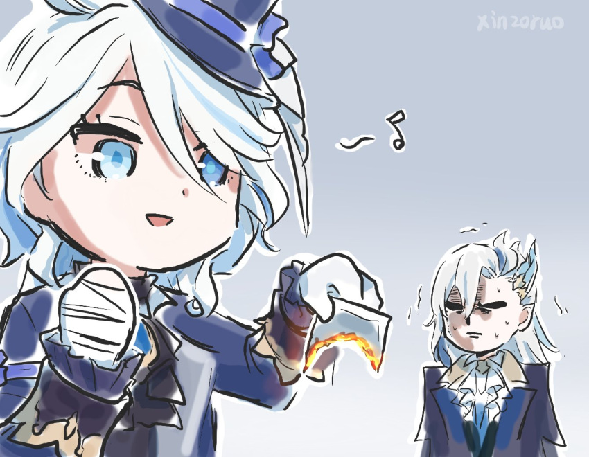 Картина на запястье фанфик геншин импакт