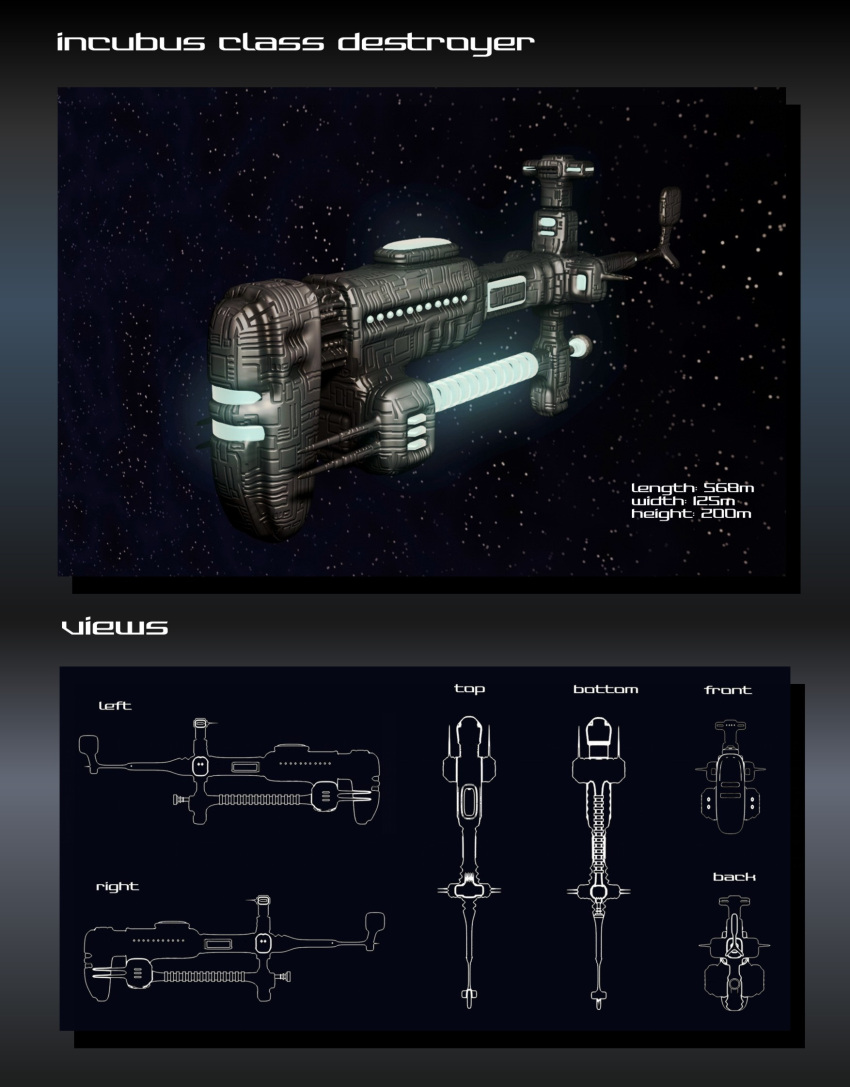 Safebooru - 3d commentary concept art destroyer (eve online) eve online ...