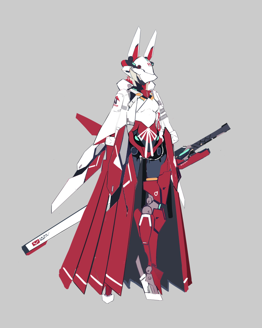 Safebooru - 1girl absurdres animal ears armor blonde hair fox ears fox ...