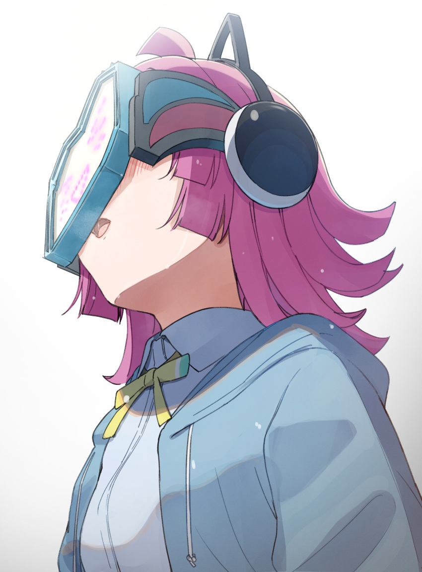 Safebooru - 1girl absurdres ahoge animal ear headphones animal ears ...